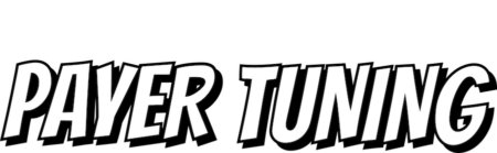 Payer Tuning Logo mit weißer Schrift
